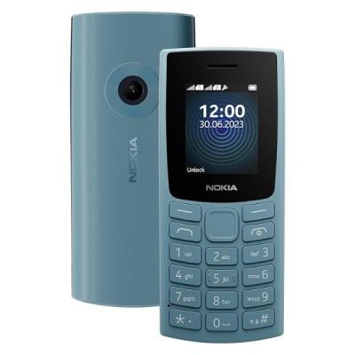 Nokia 110 Dual Sim, Keypad Mobile Phone Refurbished with Wireless FM Radio